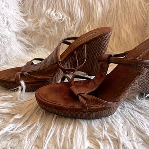 Wedge heel sandal
